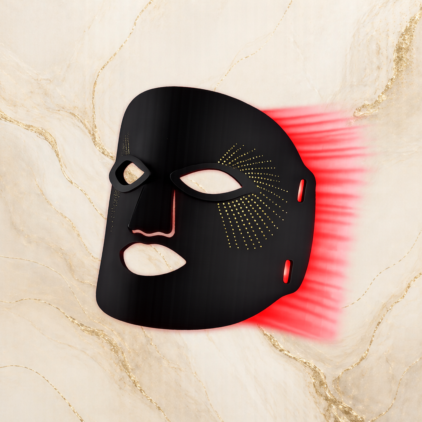 Máscara Facial LED de Luz Roja Antiedad