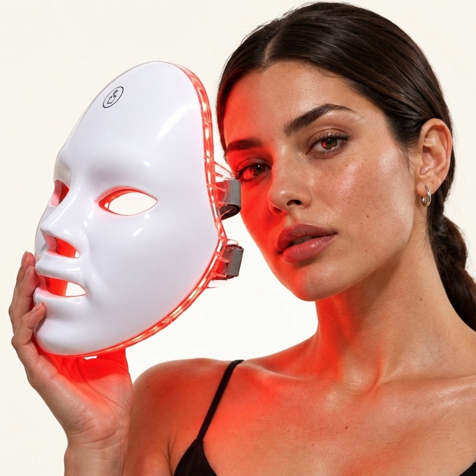 Delunor™ — Máscara Facial LED 7 en 1